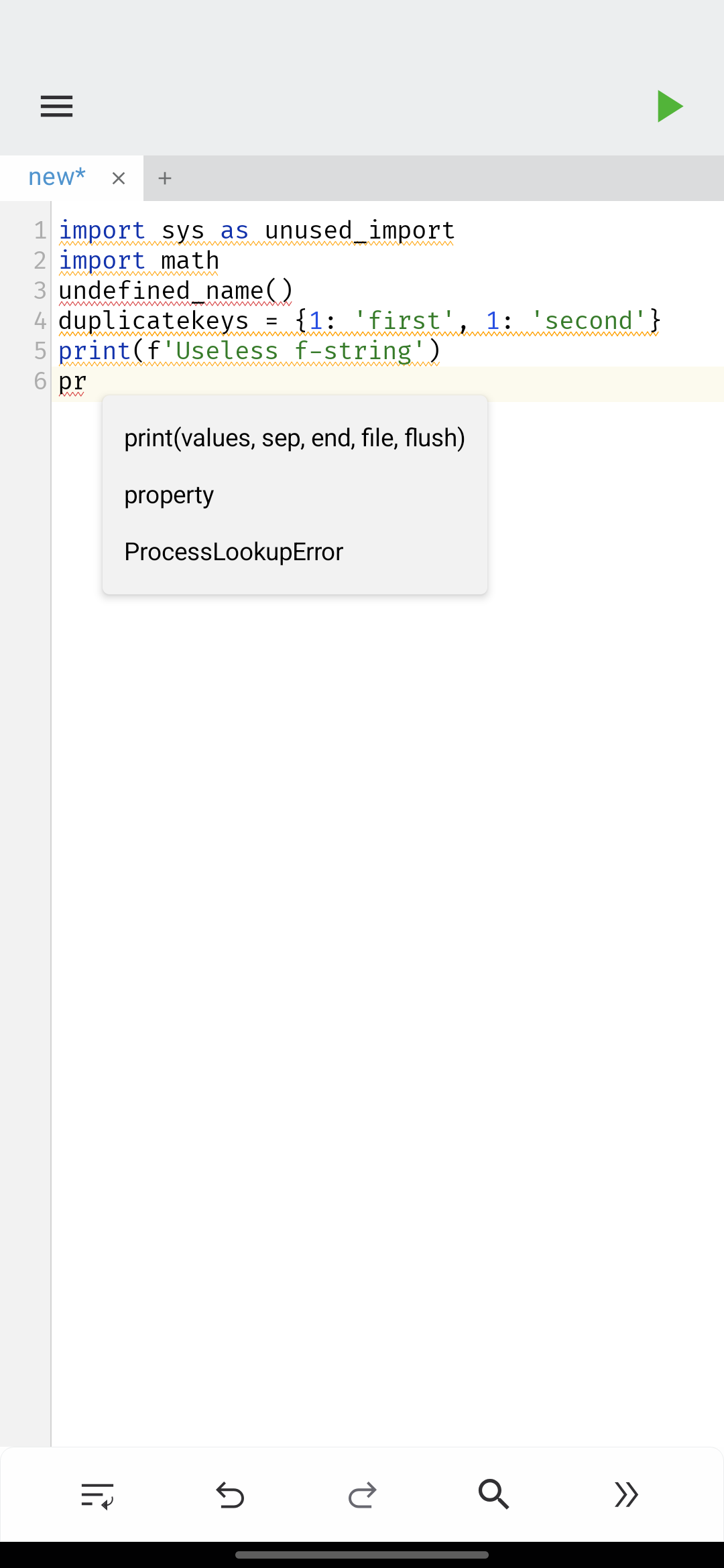 PyramIDE - Mobile Python IDE with AI Assistant